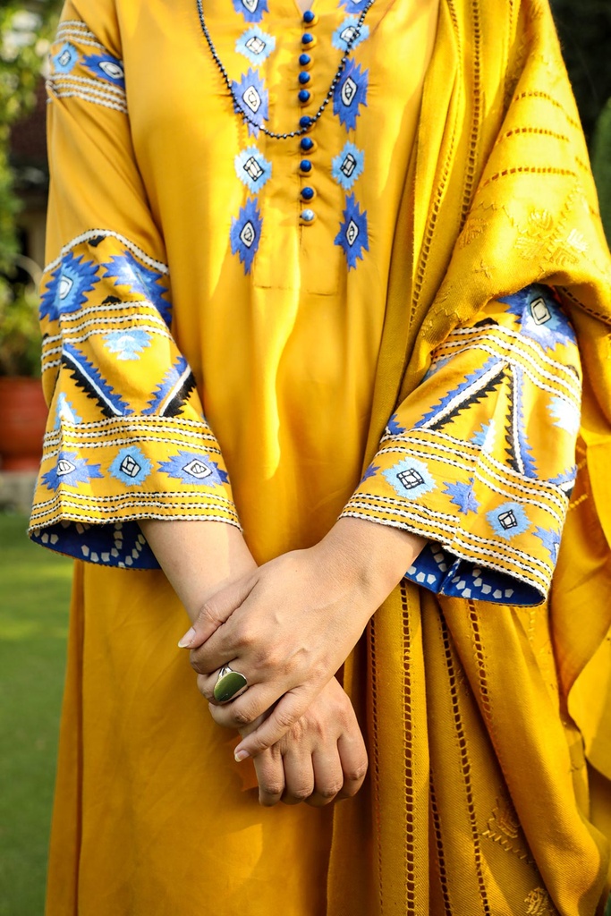 Extra image for Sunshine - 2 Piece Linen Silk
