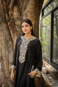 Extra image for Embroidered Black kaftan