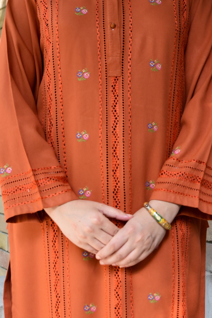 Extra image for Chestnut Colour kurta