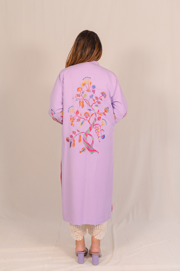 Extra image for lavender Bird Gown