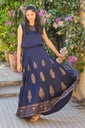 Extra image for Silk Blockprint Skirt Dress