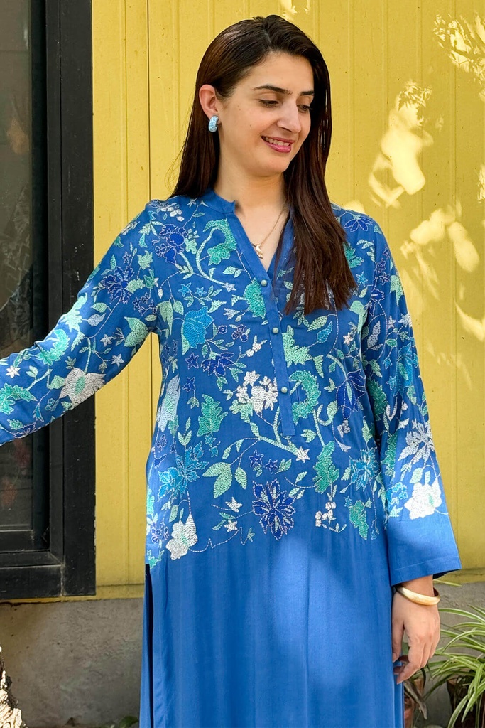 Extra image for Kantha Embroidered Suit