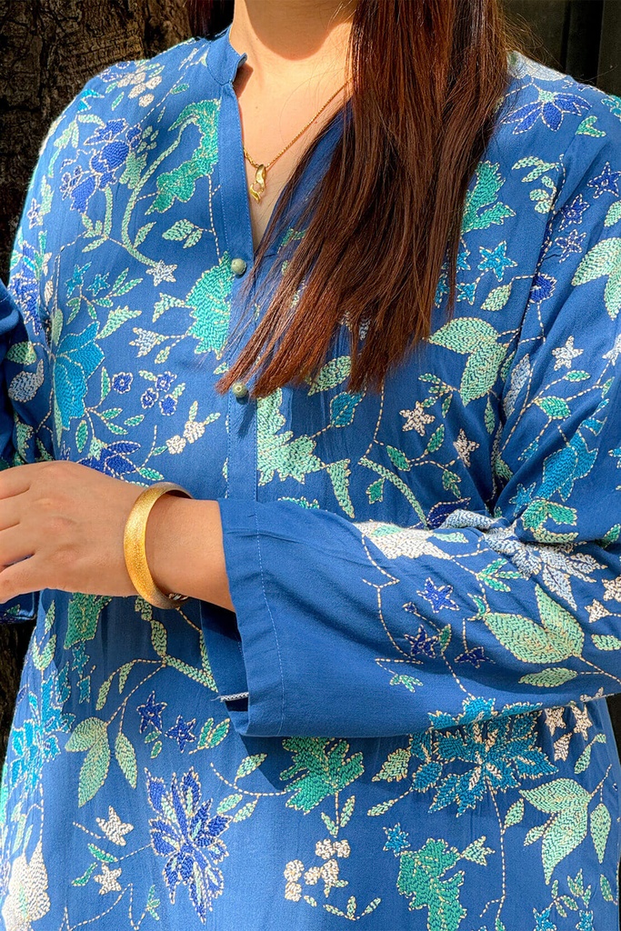 Extra image for Kantha Embroidered Suit