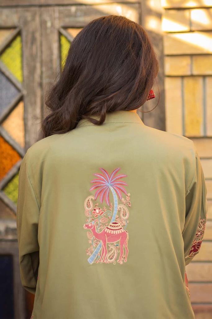 Extra image for Olive Traditional Jackets