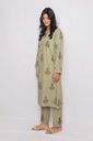 Extra image for OLIVE BLOCKPRINT SUIT