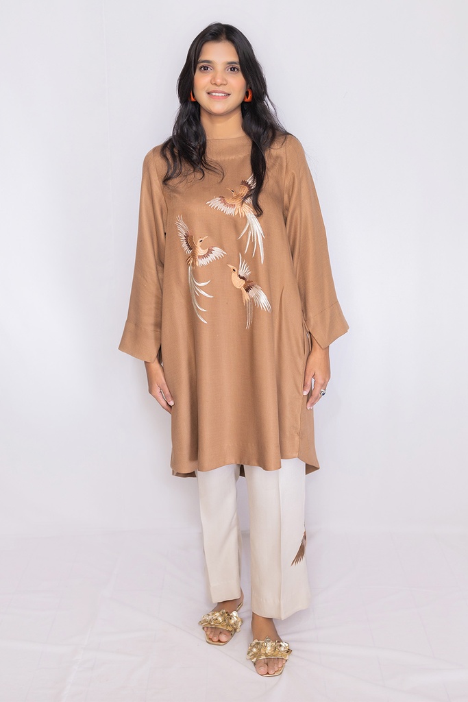 Extra image for Birds Embroidered Suit