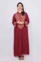 Extra image for Vibrant Maroon Kaftan