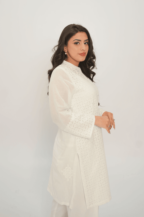 Extra image for White Serenity Kurta