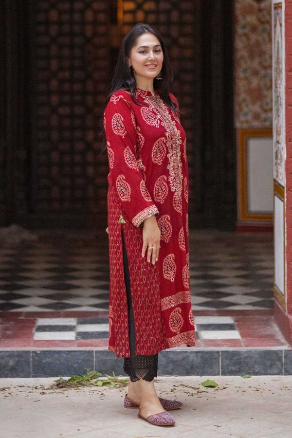 Extra image for Paisley Ajrak Kurta