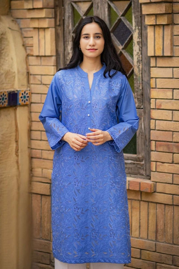 Extra image for Orchid Embroidered Kurta
