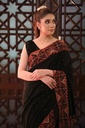 Extra image for Maroon Applique Saree