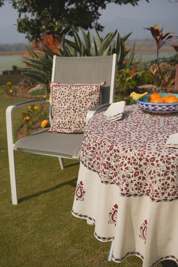 Extra image for Classic Blockprint Dining Set