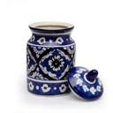 Pickle Jar Blue Pottery