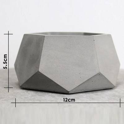 The Dodecaheadron Planter - Grey IMG # 1