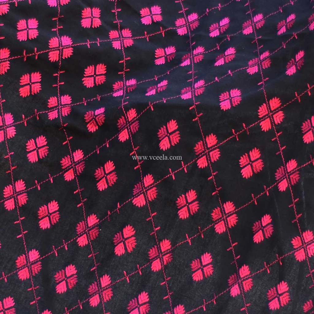 Phulkari Embroidered Shawl