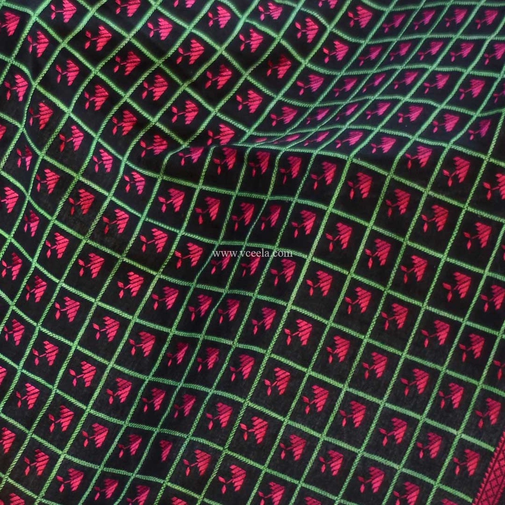 Phulkari Embroidered Shawl