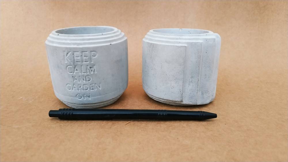 Keep Calm & Garden On Planter IMG # 2