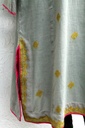 Long cotton kurta with Hurmich embroidery done by hand IMG # 4370