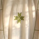 Off white hand embroidered kurta