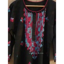 Off white hand embroidered kurta (copy)