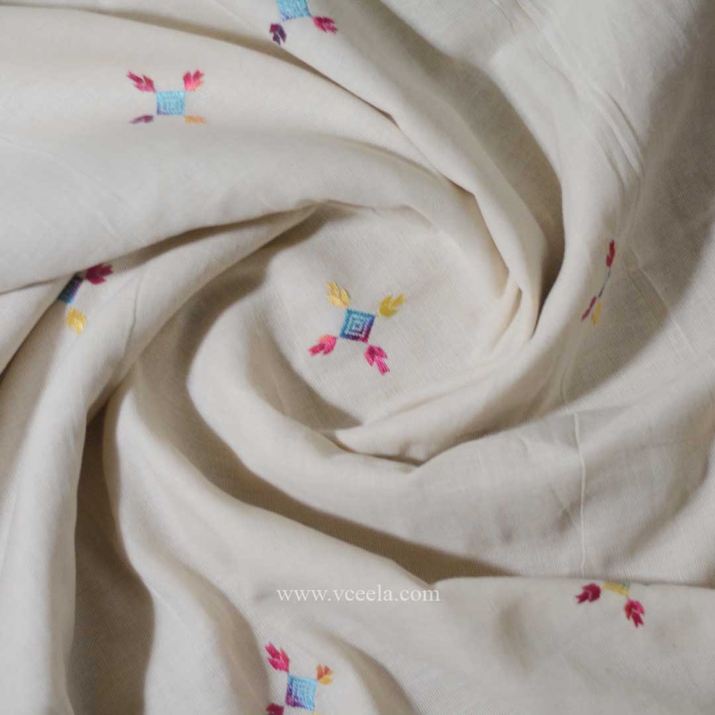 Hand embroidered dupatta