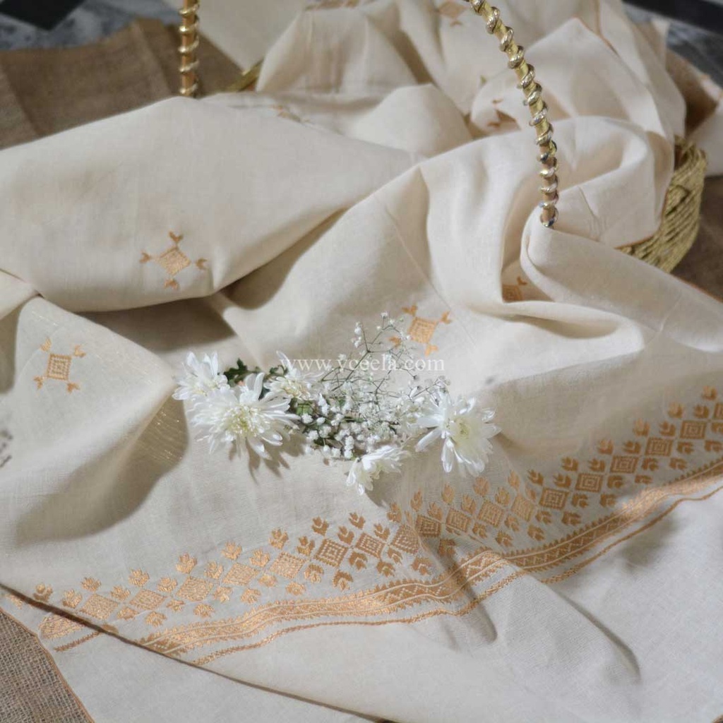 Hand embroidered dupatta 