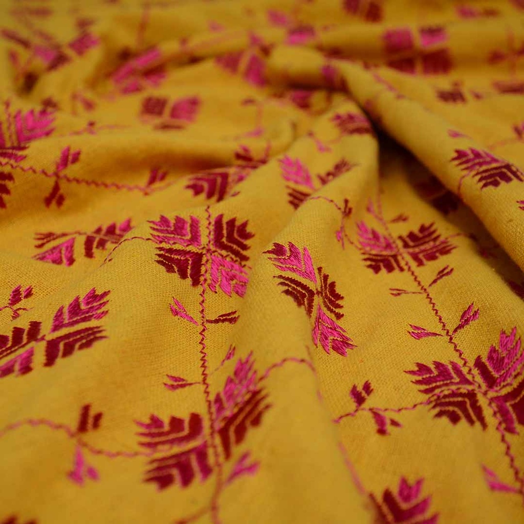 Embroidered Phulkari Shawl