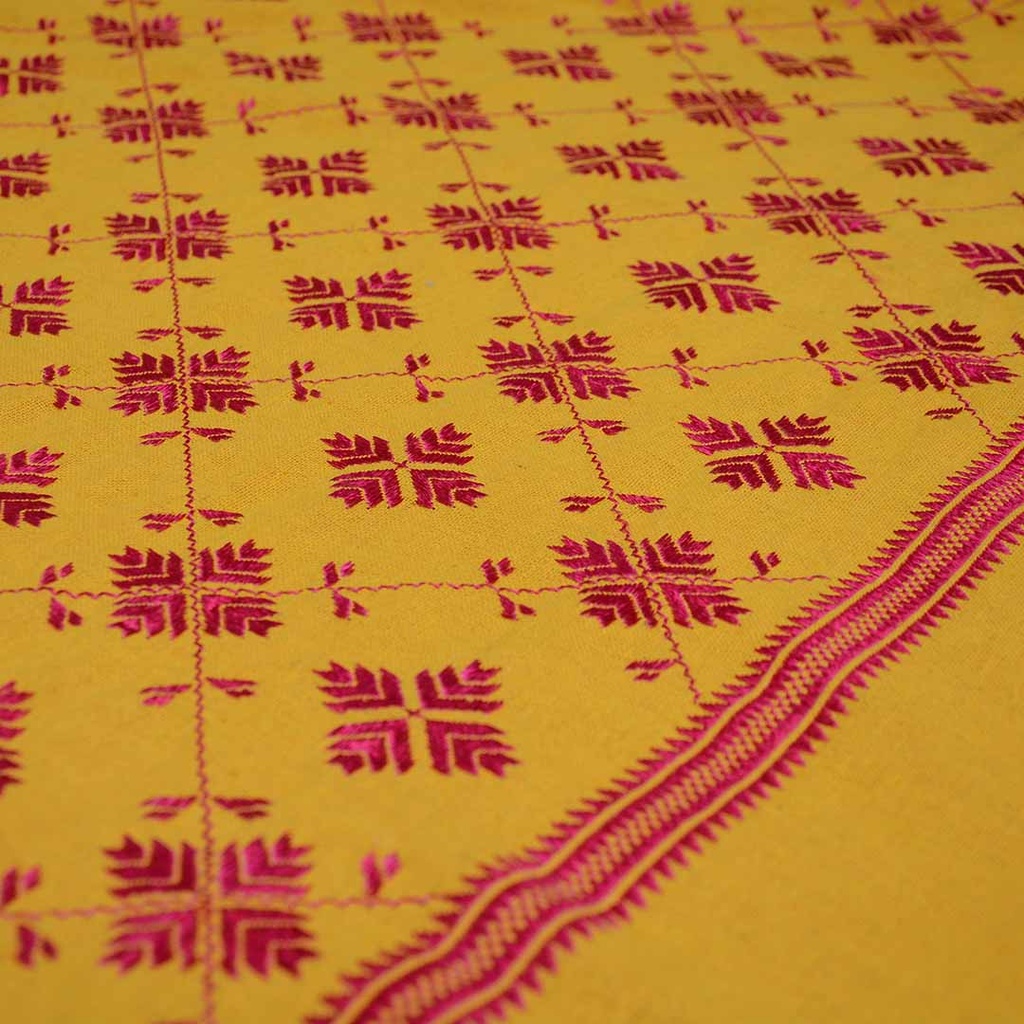 Embroidered Phulkari Shawl