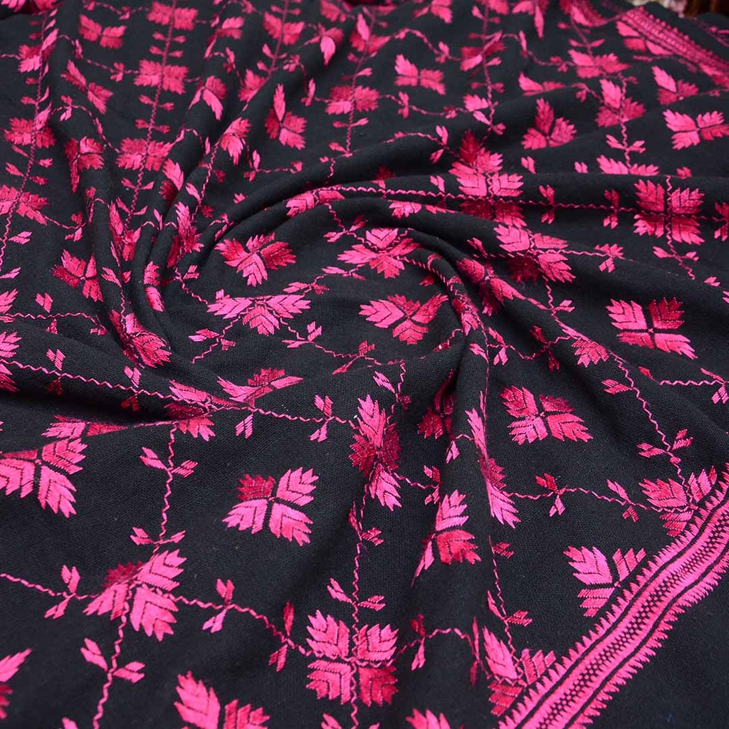 Embroidered Phulkari Shawl