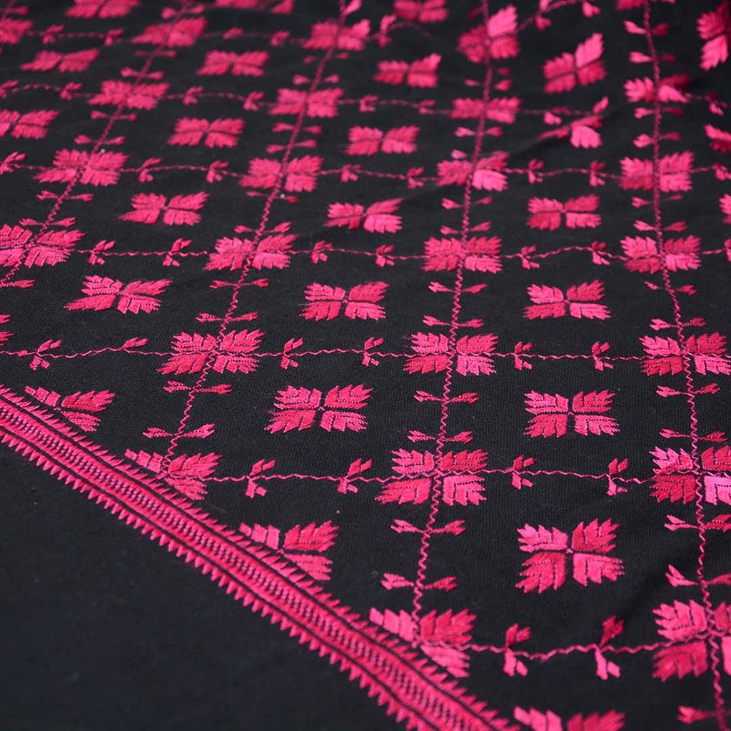 Embroidered Phulkari Shawl