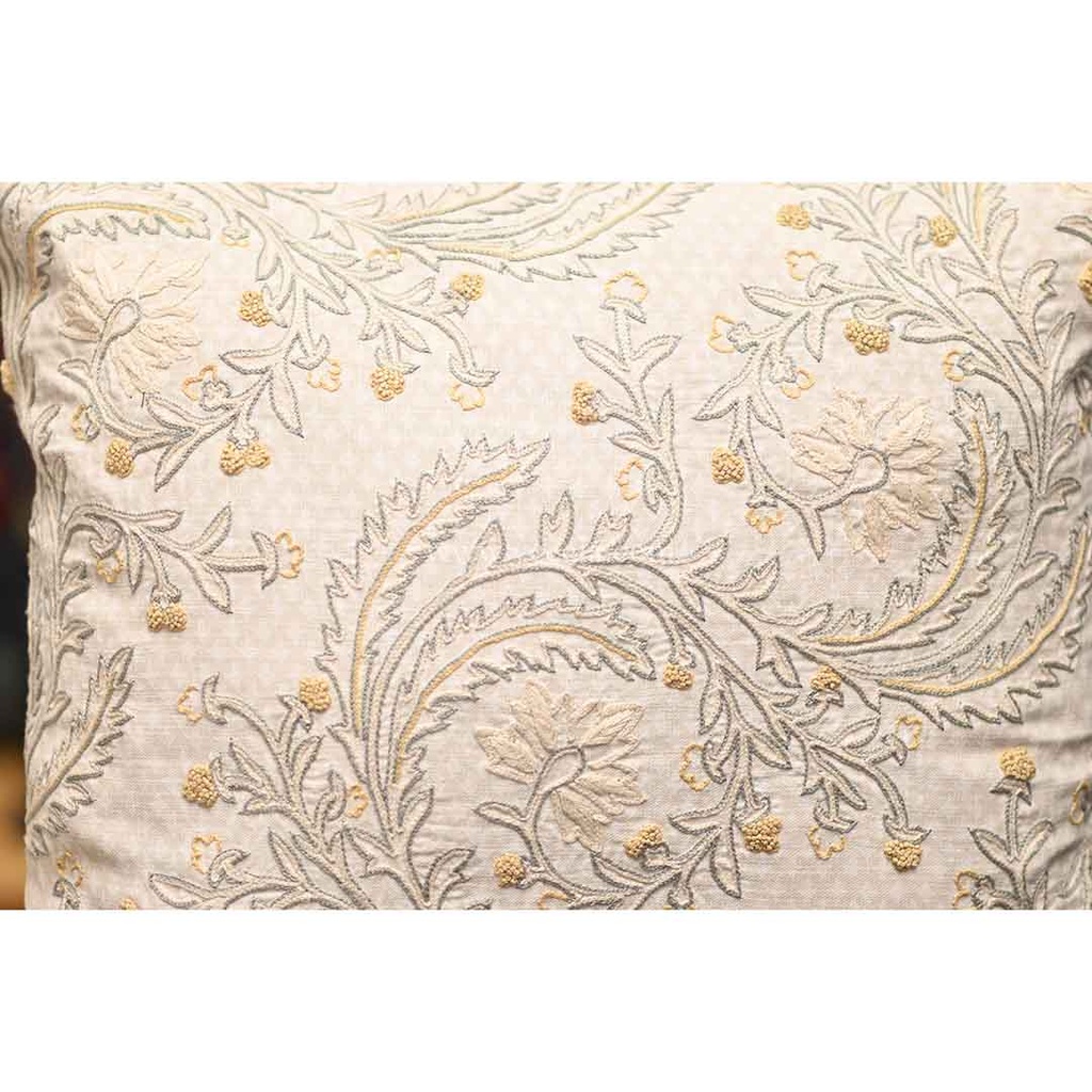 Hand Embroidered Cushion Cover 