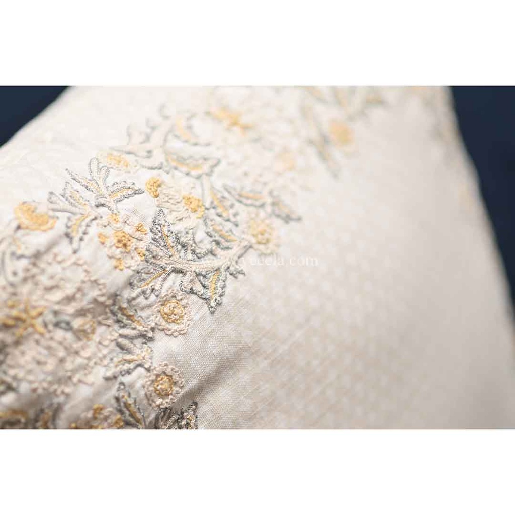 Hand Embroidered Cushion Cover 