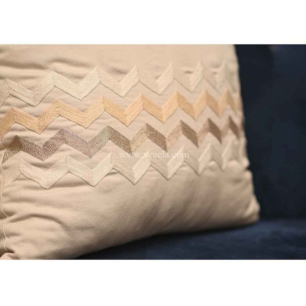 Hand Embroidered Cushion Cover