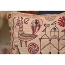 Hand Embroidered Cushion Cover 