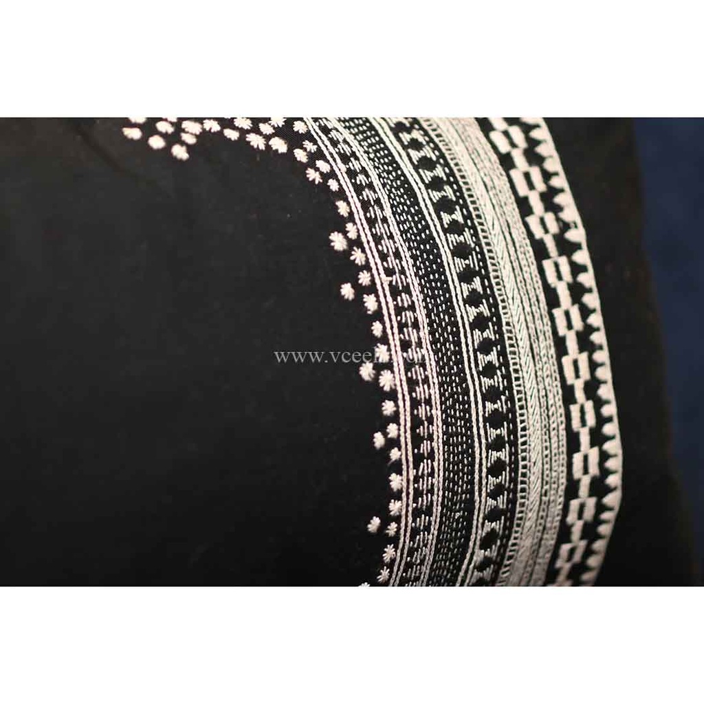 Hand Embroidered Cushion Cover