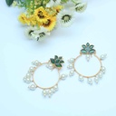 Meena Bandi Earrings - Kundan Jewellery