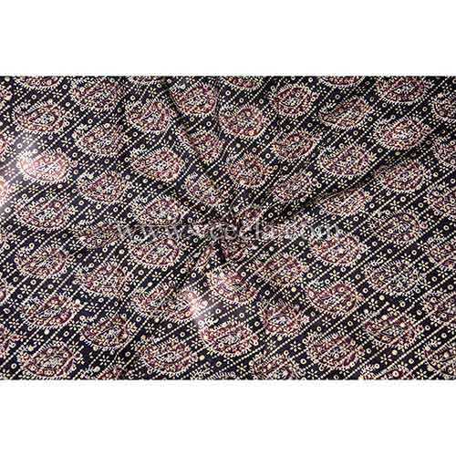 Gold work Ajrak - 2 piece suit 