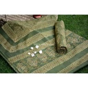 Gold work Ajrak - 2 piece suit 