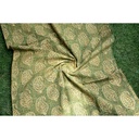 Gold work Ajrak - 2 piece suit 