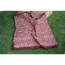 Gold work Ajrak - 2 Piece Suit  