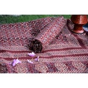 Gold work Ajrak - 2 Piece Suit   