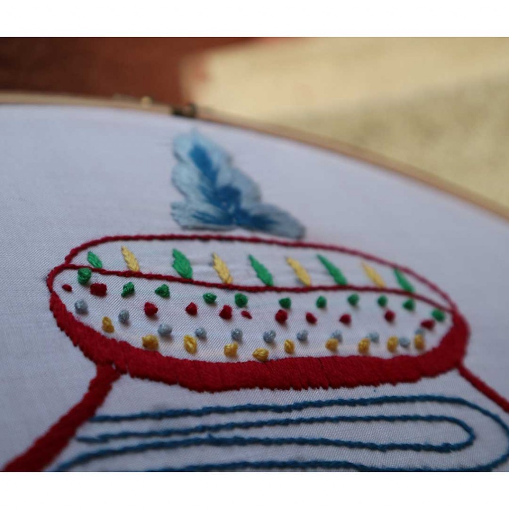 Matka Hoop Embroidery IMG # 1