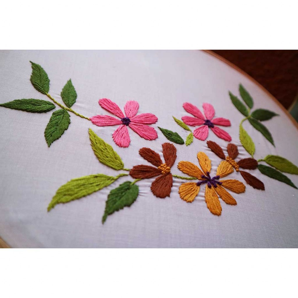 Spring Hoop Embroidery IMG # 1