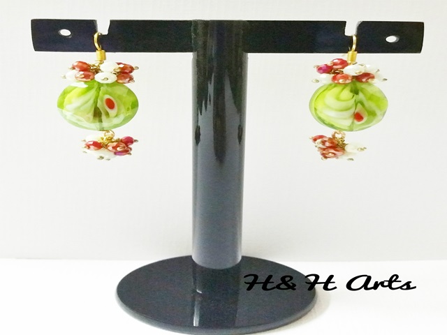Handmade Cluster Earring