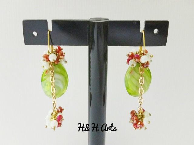 Handmade Cluster Earring