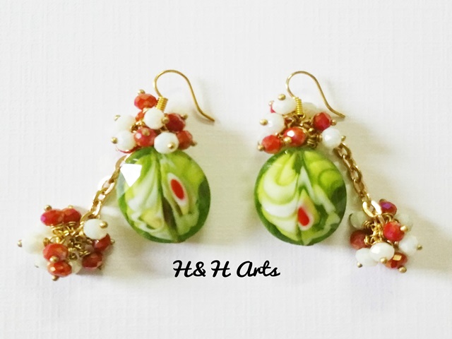 Handmade Cluster Earring