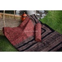 Gold work Ajrak - 2 Piece Suit