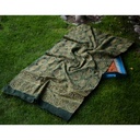 Gold work Ajrak - 2 Piece Suit 