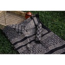 Gold work Ajrak - 2 Piece Suit    