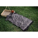 Gold work Ajrak - 2 Piece Suit    